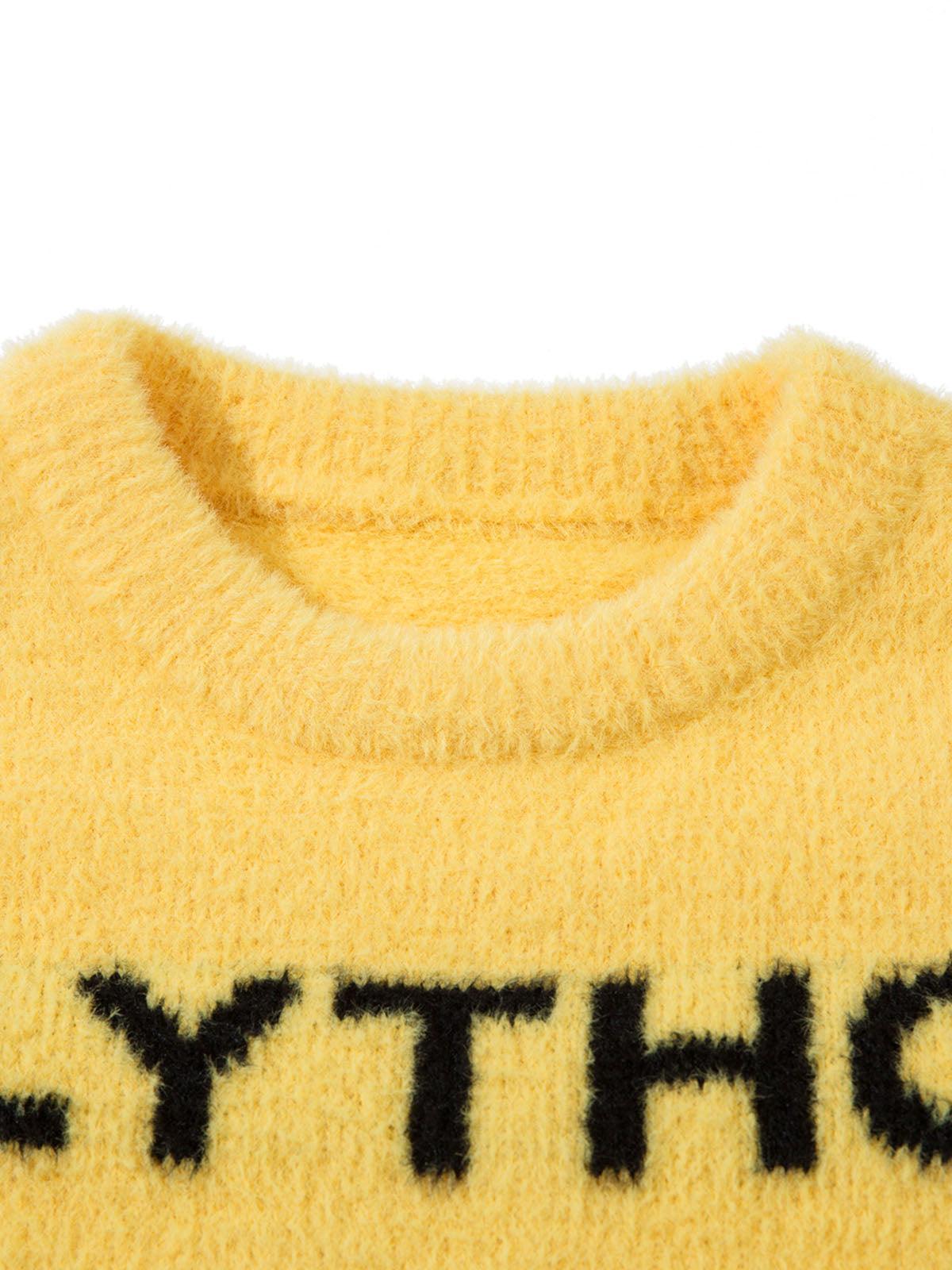 Concert Outfit Letter Graphic Sweater Concert Outfit Letter Graphic Sweater