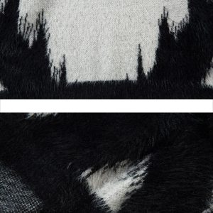 Concert Outfit Letter Jacquard Sweater