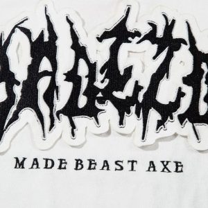 Concert Outfit Letter Patchwork Gradient Tank Top