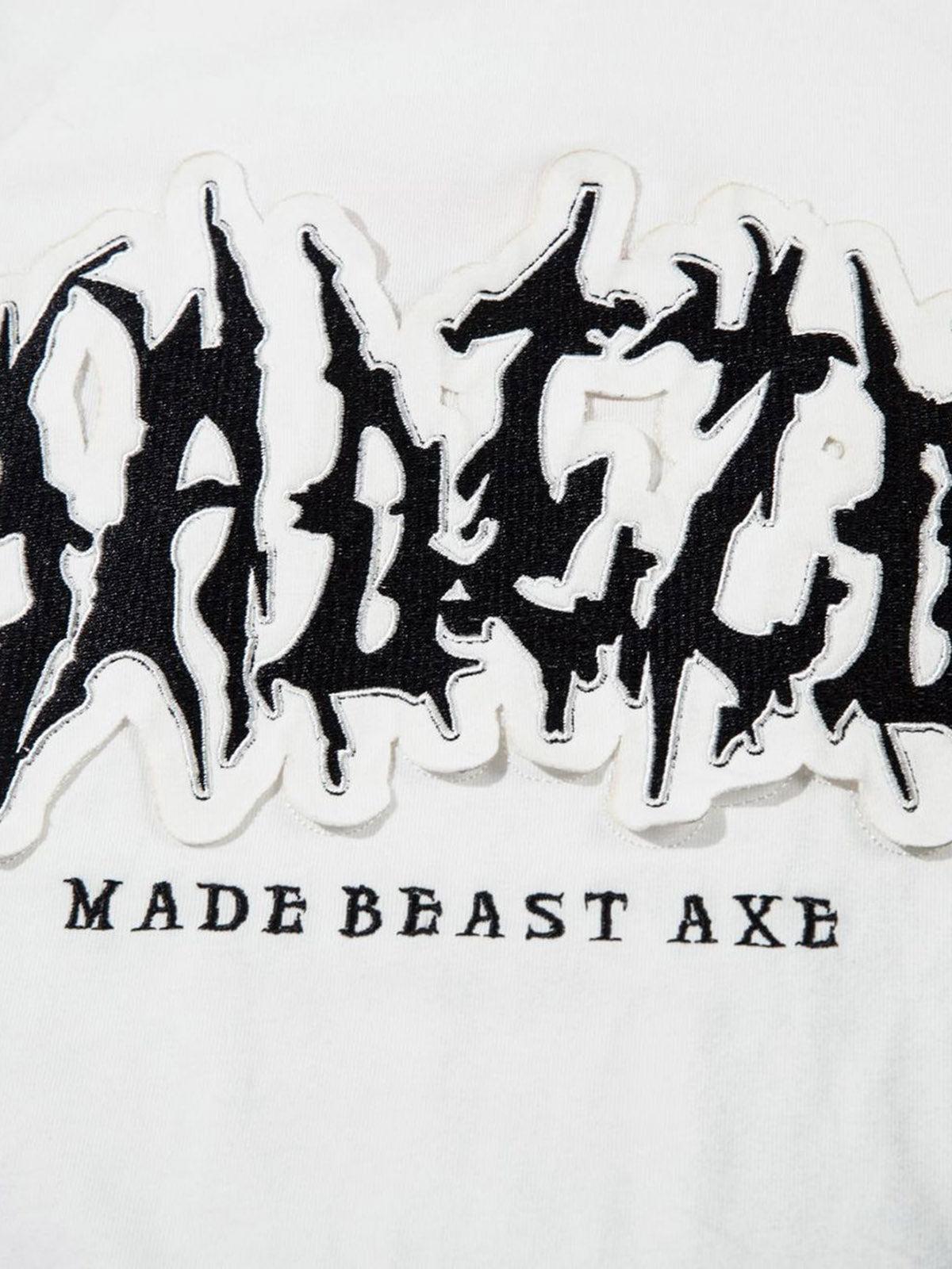 Concert Outfit Letter Patchwork Gradient Tank Top Concert Outfit Letter Patchwork Gradient Tank Top