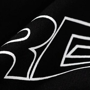 Concert Outfit Letter Print Line Design Hoodie