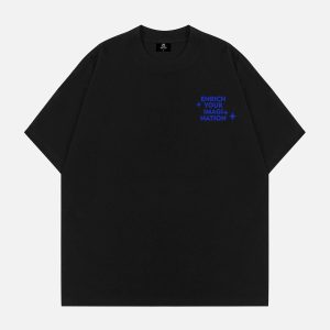 Concert Outfit Letter Print Virtual T-Shirt