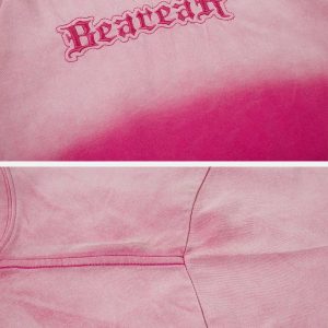 Concert Outfit Letters Graphic Vintage Tee