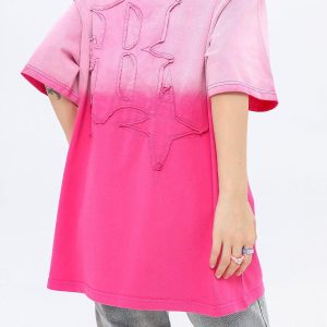 Concert Outfit Letters Graphic Vintage Tee