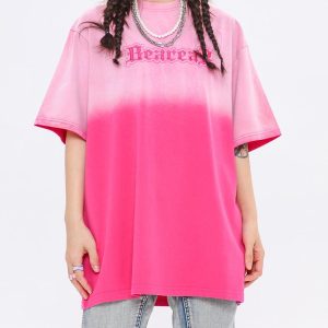 Concert Outfit Letters Graphic Vintage Tee