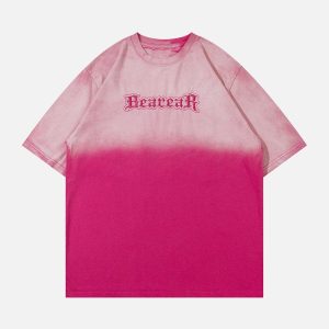 Concert Outfit Letters Graphic Vintage Tee