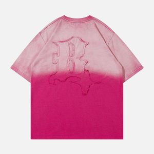 Concert Outfit Letters Graphic Vintage Tee