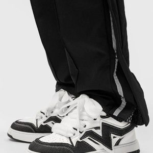 Concert Outfit Lightning Collision Color Splicing Board Shoes