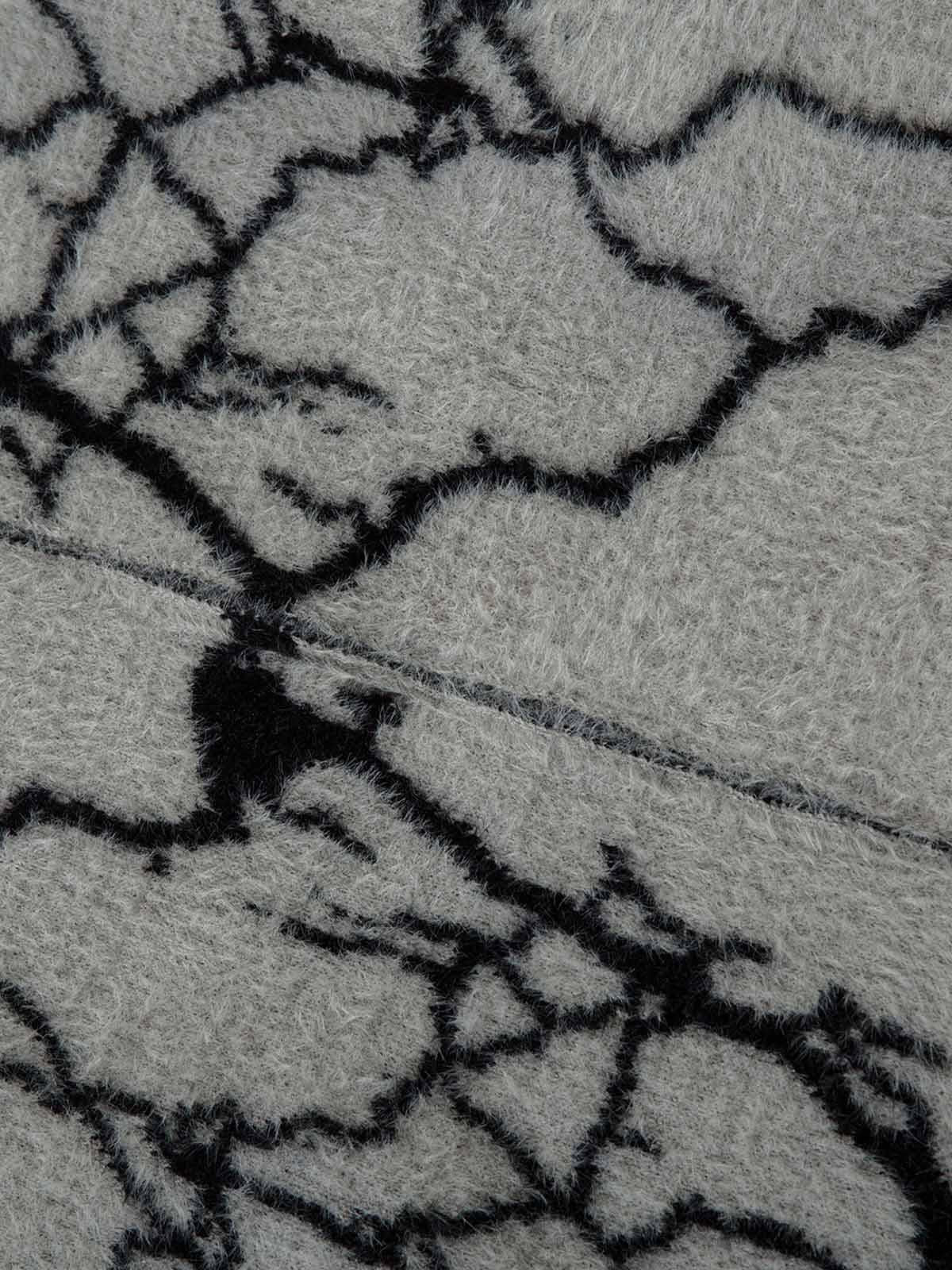 Concert Outfit Lightning Graphic Imitation Mink Fur Zip Up Sweater Concert Outfit Lightning Graphic Imitation Mink Fur Zip Up Sweater