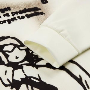 Concert Outfit Line Painted Character Hoodie