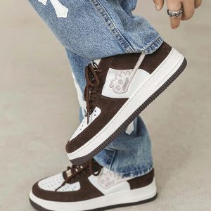 Concert Outfit Little Monster Casual Skate Sneakers