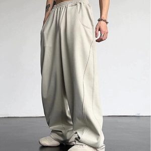Concert Outfit Loose High Waist Pants