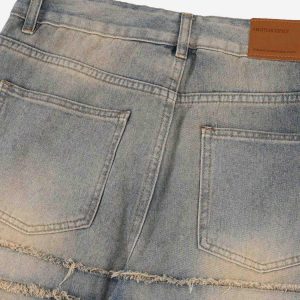 Concert Outfit Loose Wide Leg Cat Whisker Jeans