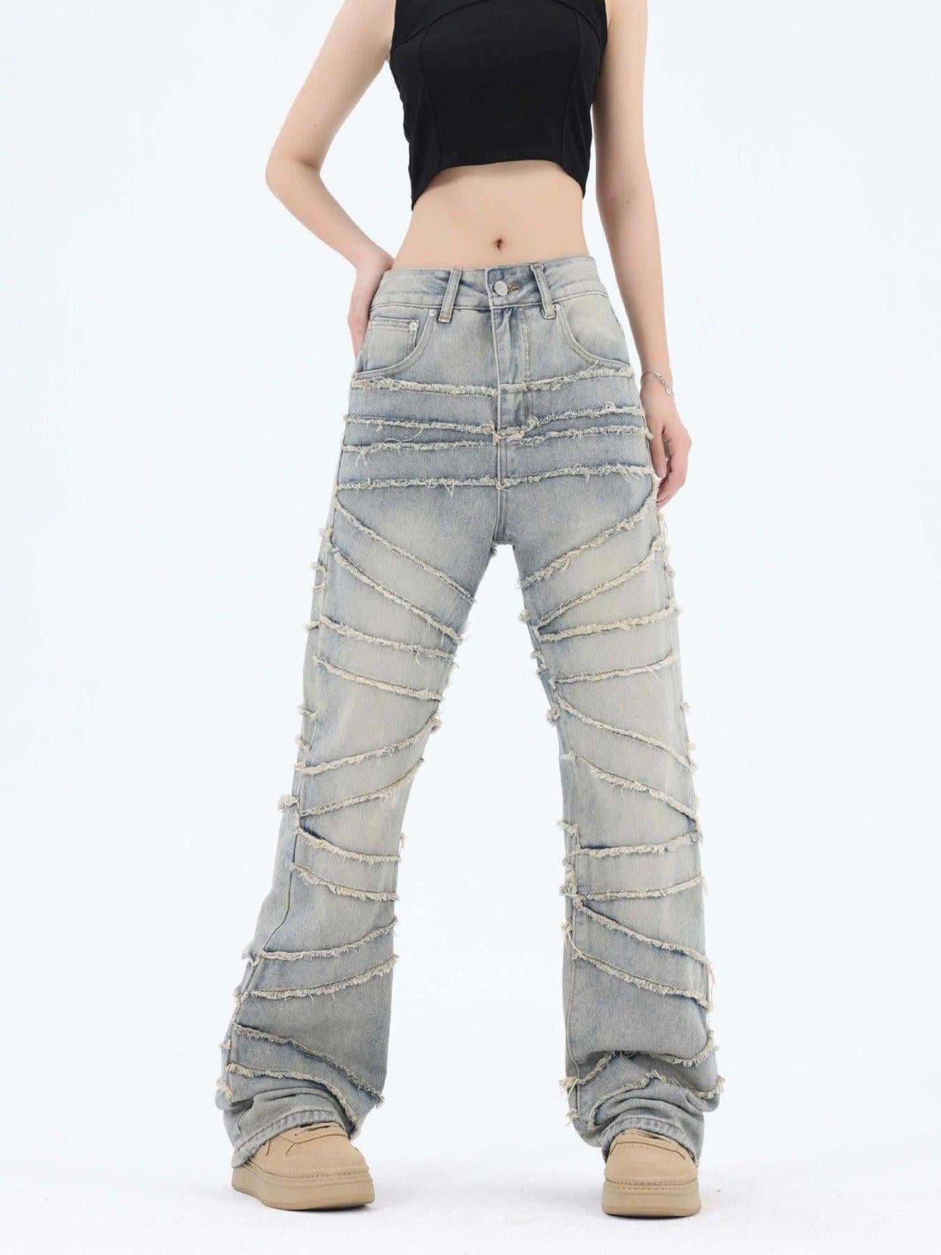 Concert Outfit Loose Wide Leg Cat Whisker Jeans Concert Outfit Loose Wide Leg Cat Whisker Jeans