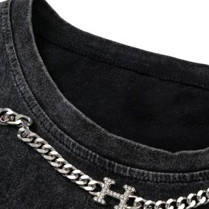 Concert Outfit Love Cross Street Rap Sleeveless Vest