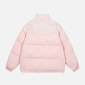 Concert Outfit Luxe Quilted Lapel Coat