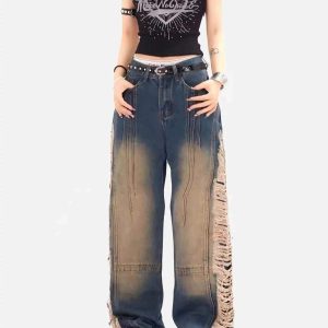 Concert Outfit Maillard Hottie Ripped Jeans