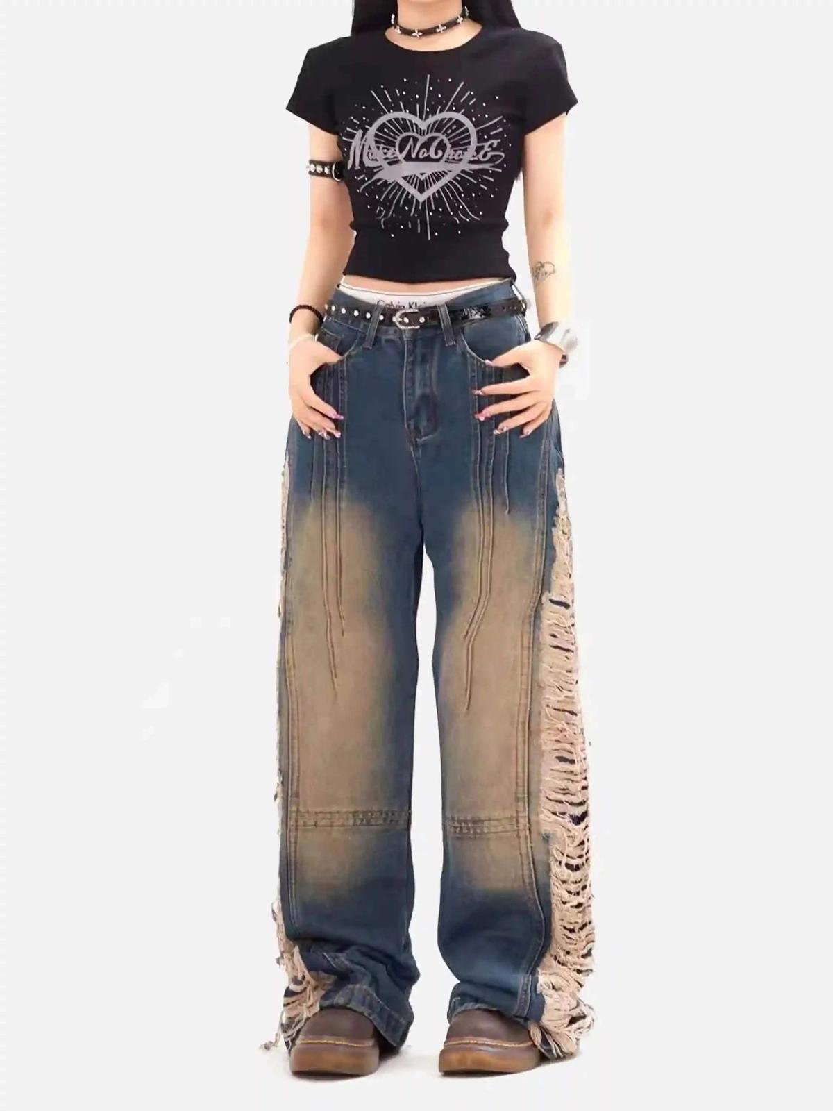 Concert Outfit Maillard Hottie Ripped Jeans Concert Outfit Maillard Hottie Ripped Jeans