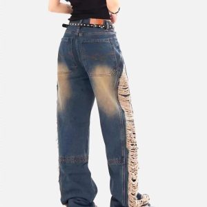 Concert Outfit Maillard Hottie Ripped Jeans