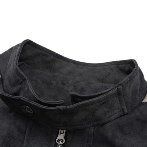 Concert Outfit Matte PU Moto Leather Jacket