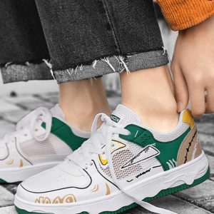 Concert Outfit Mesh Breathable Board Shoes