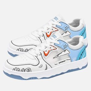 Concert Outfit Mesh Breathable Board Shoes