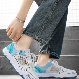 Concert Outfit Mesh Breathable Board Shoes