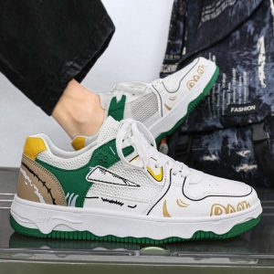 Concert Outfit Mesh Breathable Board Shoes