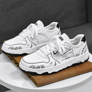 Concert Outfit Mesh Breathable Board Shoes