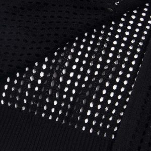 Concert Outfit Mesh Zip-Up Sports Jersey Short Sleeve Shirt