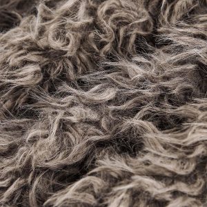 Concert Outfit Metal leather button Faux Fur Jacket