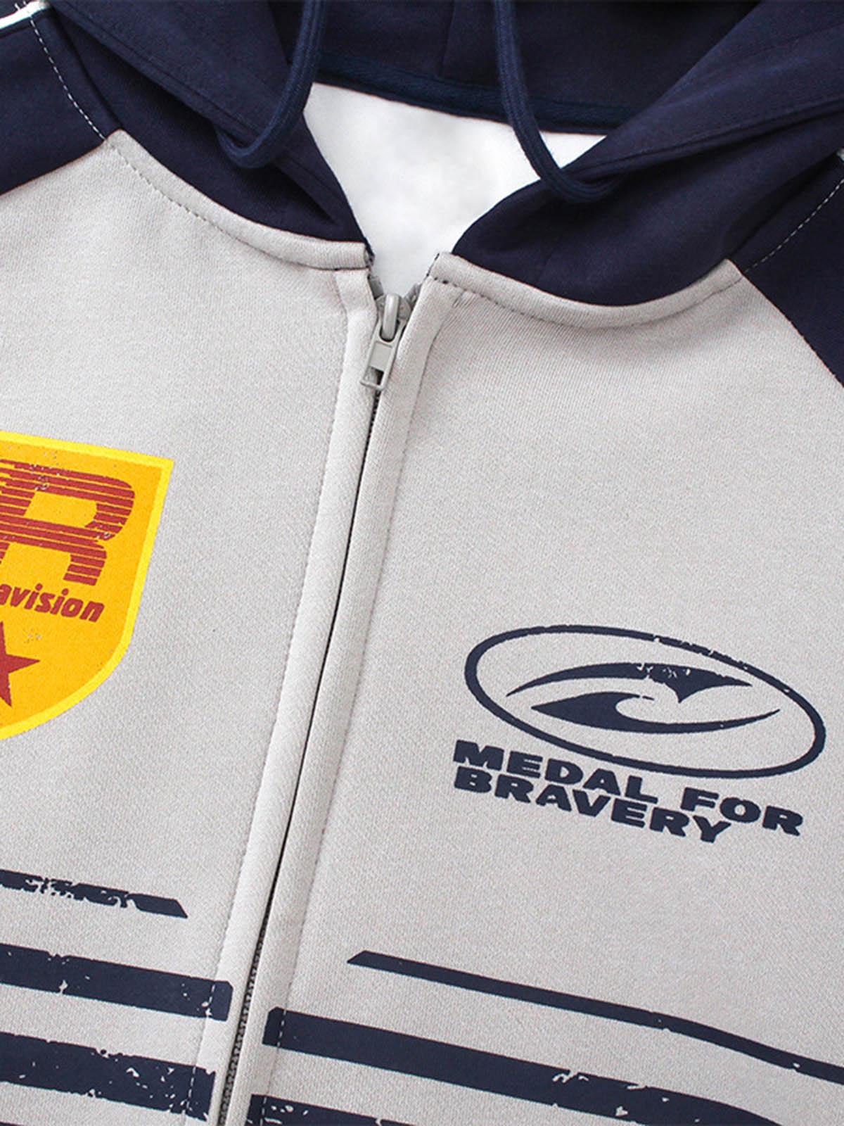 Concert Outfit Motorcycle Style Printed Hooded Sweatshirt Concert Outfit Motorcycle Style Printed Hooded Sweatshirt