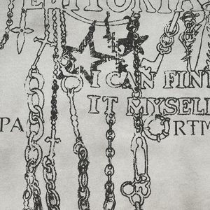 Concert Outfit Mud-Dyed Dirty Spray Cross Print Street Rap T-Shirt