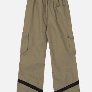 Concert Outfit Multi Button Pocket Cargo Pants