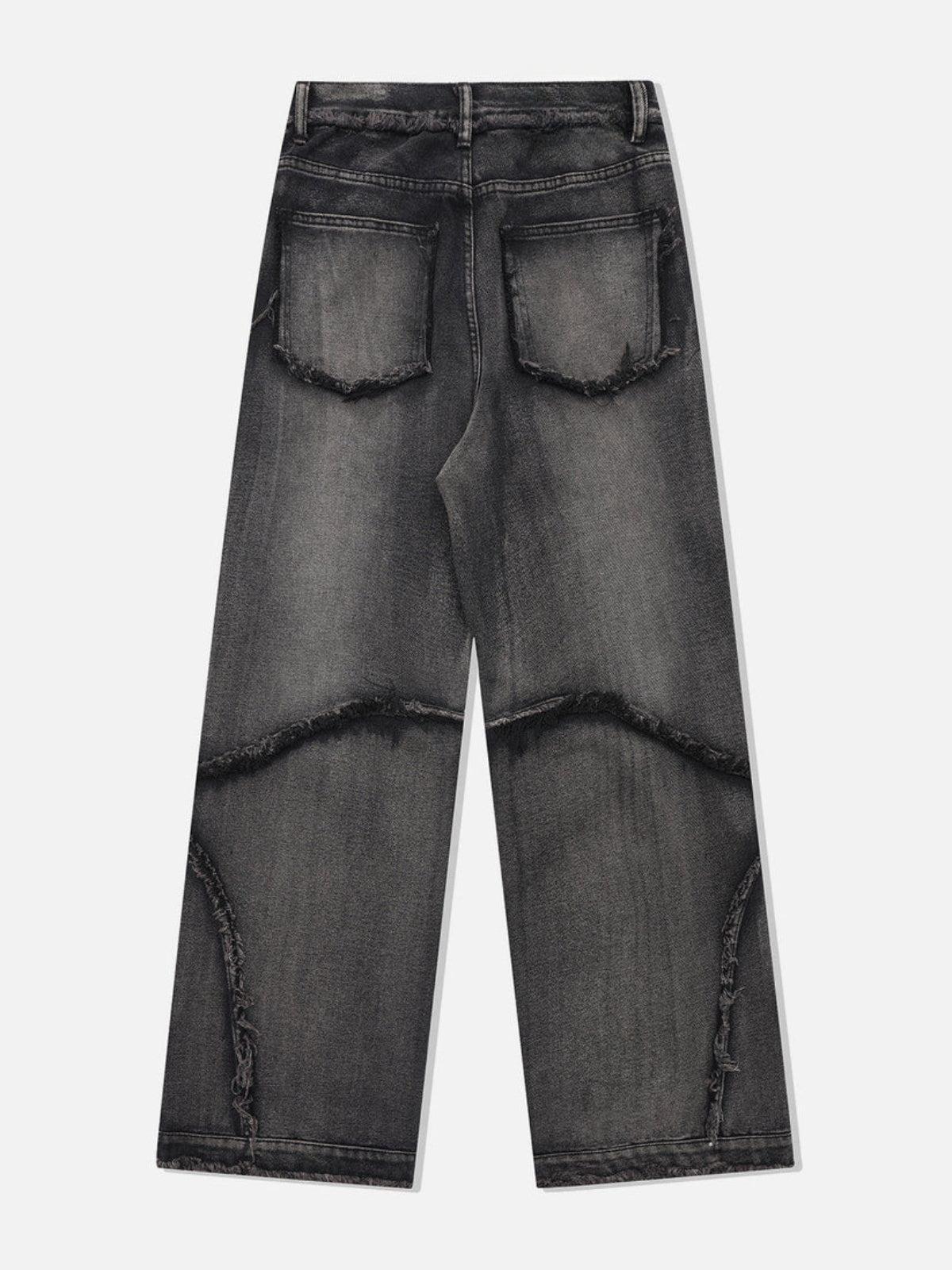 Concert Outfit Multi Fringe Washed Jeans Concert Outfit Multi Fringe Washed Jeans