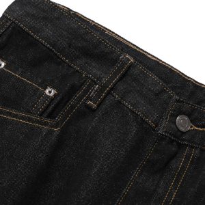 Concert Outfit Multi-Pocket Deconstructed Washed Barrel Cargo Jeans