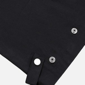 Concert Outfit Multi-Pocket Functional Casual Workwear Wide Leg Pants