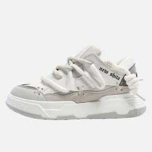 Concert Outfit Niche Trendy Thick-Soled Board Shoes