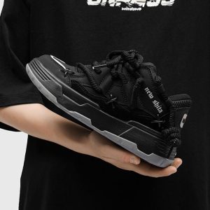 Concert Outfit Niche Trendy Thick-Soled Board Shoes