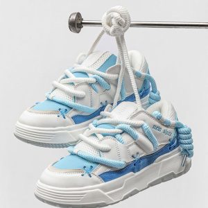 Concert Outfit Niche Trendy Thick-Soled Board Shoes