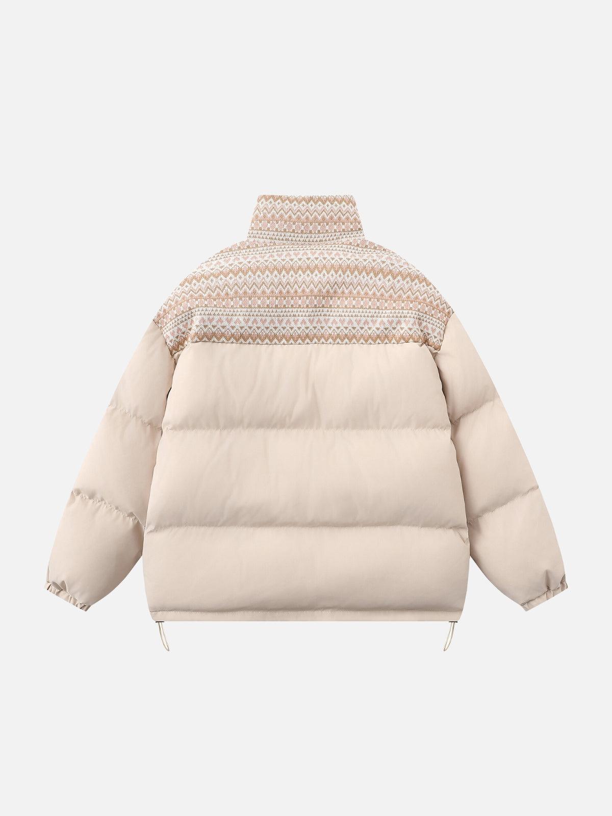 Concert Outfit Nordic Patterned Winter Coat Concert Outfit Nordic Patterned Winter Coat