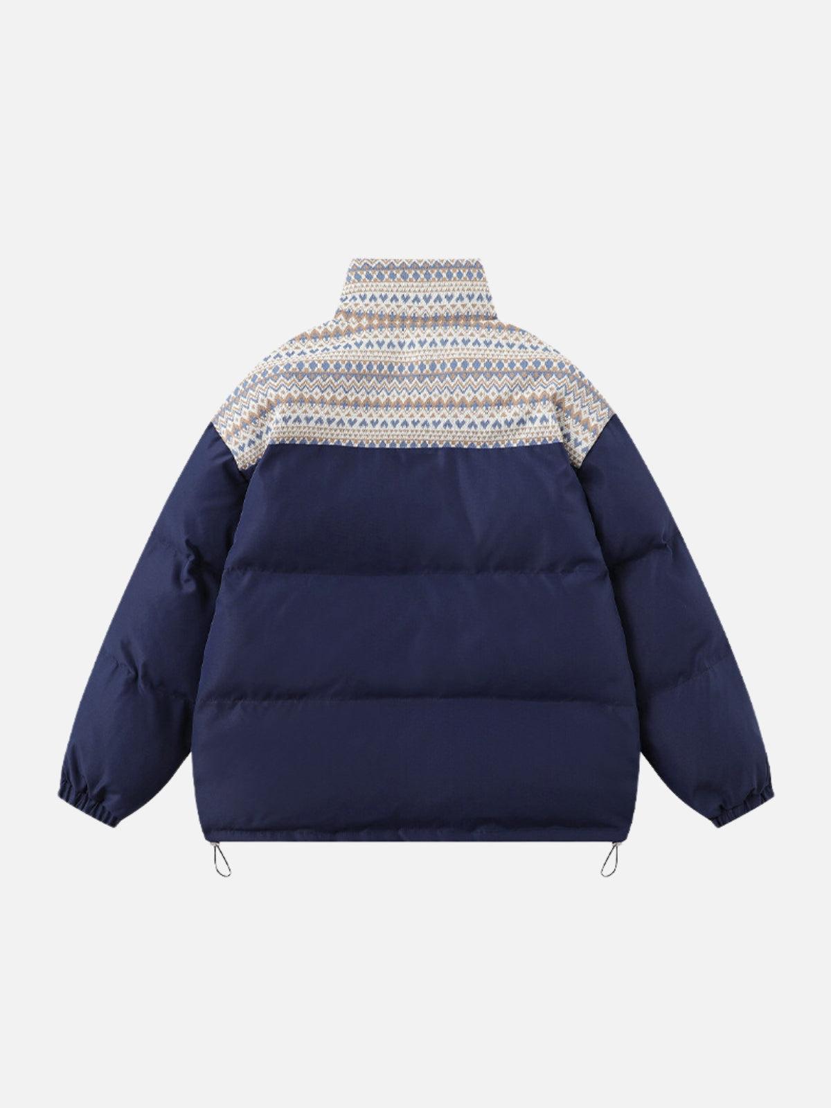 Concert Outfit Nordic Patterned Winter Coat Concert Outfit Nordic Patterned Winter Coat