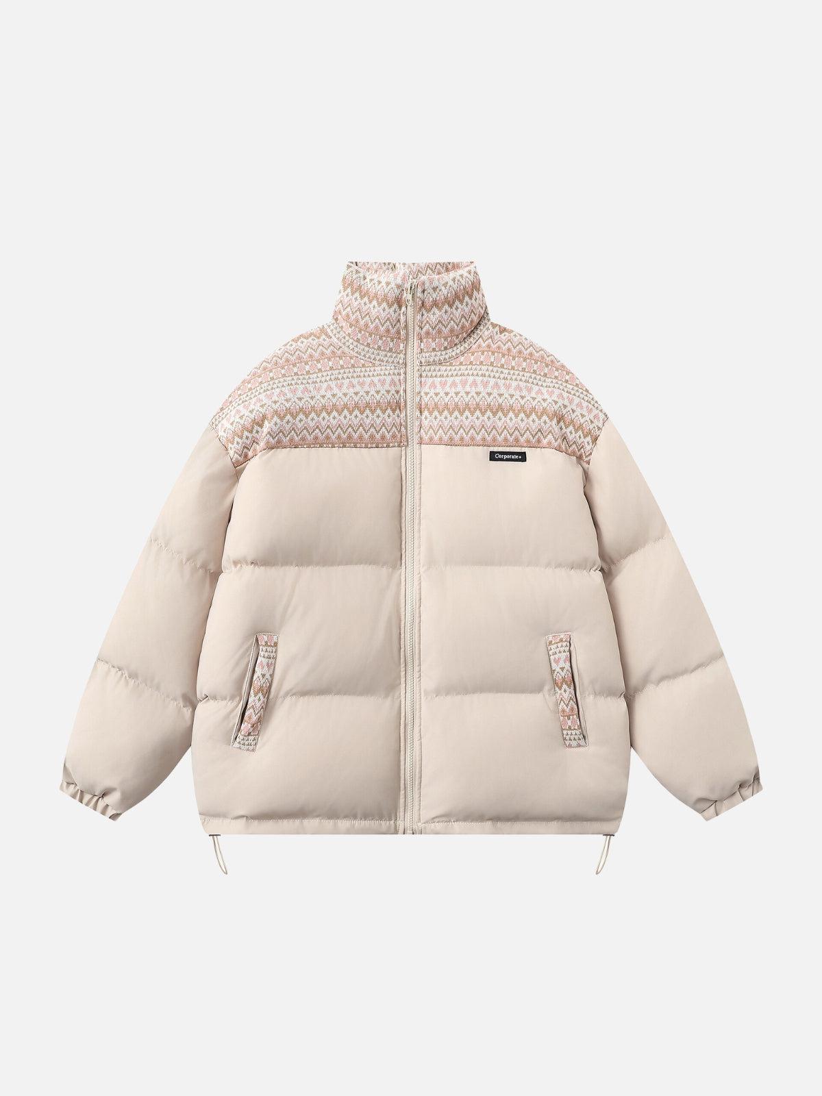 Concert Outfit Nordic Patterned Winter Coat Concert Outfit Nordic Patterned Winter Coat