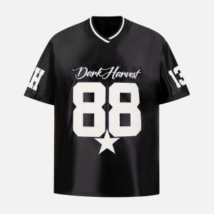 Concert Outfit Number '88' Sports Jersey Print T-Shirt