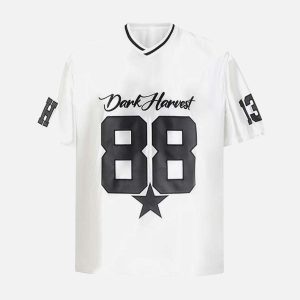 Concert Outfit Number '88' Sports Jersey Print T-Shirt