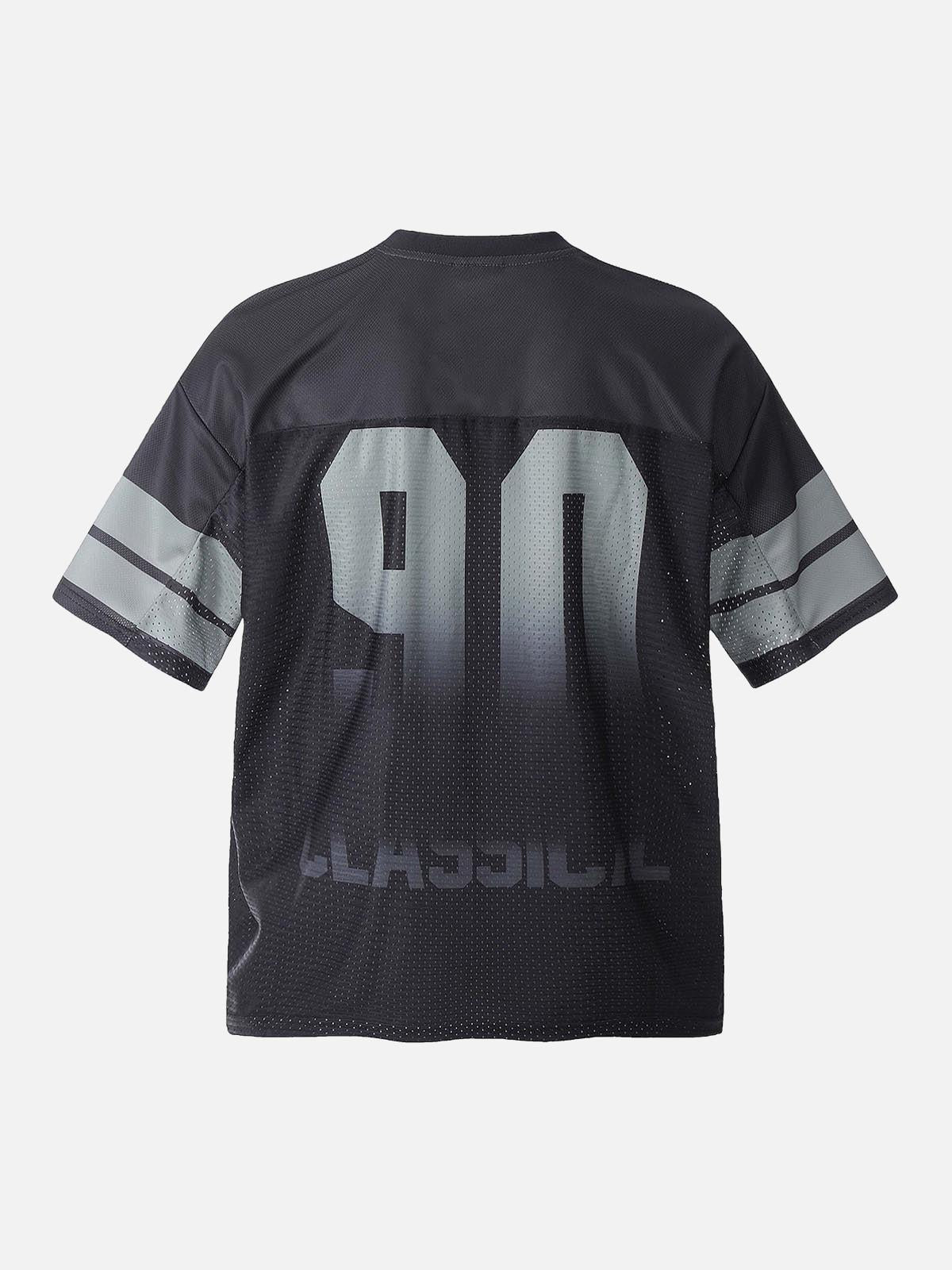 Concert Outfit Number '90' Sports Jersey Print T-Shirt Concert Outfit Number '90' Sports Jersey Print T-Shirt