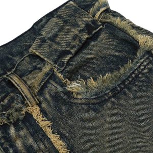 Concert Outfit Old Raw Hem Straight Leg Micro Flare Jeans