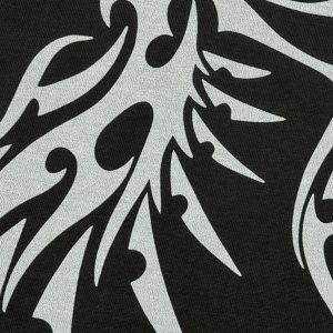 Concert Outfit Original Bone Wing Street Rap T-Shirt