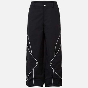 Concert Outfit Outline Bat Buckle Sweatpants