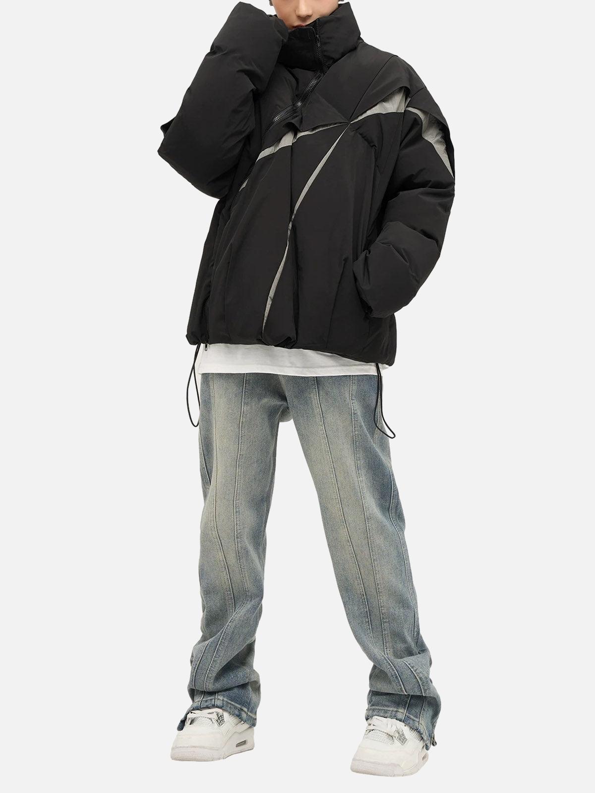 Concert Outfit Oversize Deconstructed Cotton Jacket Concert Outfit Oversize Deconstructed Cotton Jacket